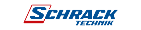 Schrack Technik Logo mit Balken